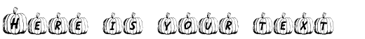 Your preview of Jack O font