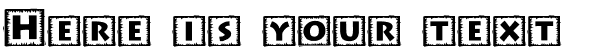 Your preview of Taco Box font