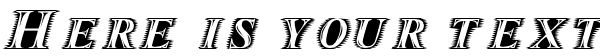 Your preview of Zippo font