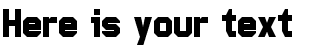 Your preview of Pop Warner font