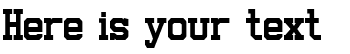 Your preview of Staubach font