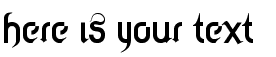 Your preview of Defeqto font