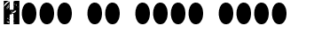 Your preview of Raindrop Splash font
