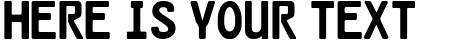 Your preview of Cargo Two SF font
