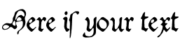 Your preview of Duke.plus font
