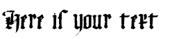 Your preview of Monky Business font