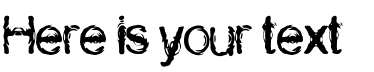 Your preview of Wasser font