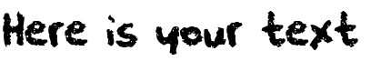 Your preview of Squeaky Chalk Sound font