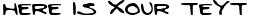 Your preview of Goldberg font