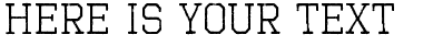 Your preview of Octin Vintage Free font