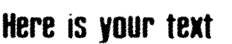 Your preview of Acid Reflux font