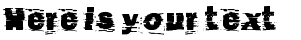 Your preview of Cut N Paste font