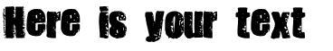 Your preview of Stank font