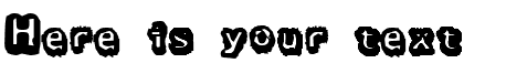 Your preview of There goes the neighborhood font