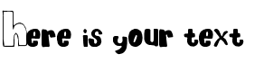 Your preview of Chocolate Muffin font