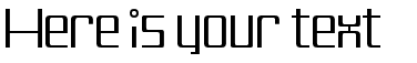 Your preview of Djakarta 13210 font