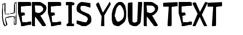 Your preview of Malkmus Erc 001 font