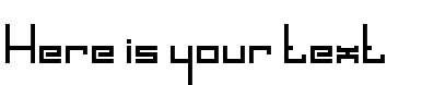 Your preview of Spaceworm font