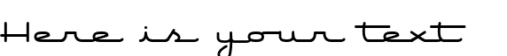 Your preview of Air Conditioner font