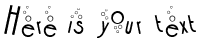 Your preview of Cocktail Bubbly font