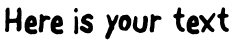 Your preview of Font On A Stick font