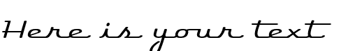 Your preview of Rocket Script font