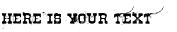 Your preview of Cheap Stealer font