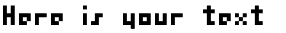 Your preview of BitNanov33 font