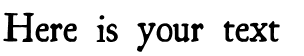 Your preview of Essays 1743 font