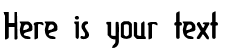 Your preview of Lupinus font