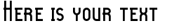 Your preview of Lady Ice Small Caps font