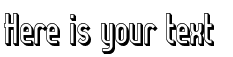 Your preview of Lady Ice 3D font