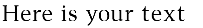 Your preview of Divona font