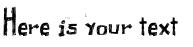 Your preview of Peixe Frito font