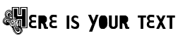 Your preview of Vtks Caps Loco font