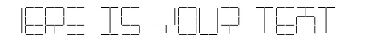 Your preview of AI stapler font