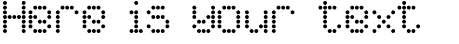 Your preview of AI pointe font
