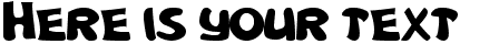 Your preview of Nb Obese font