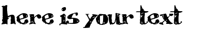 Your preview of Scrubble font