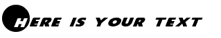 Your preview of Dot.com font