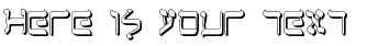 Your preview of Jerusalem Shadow font