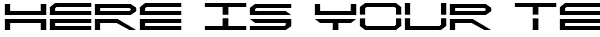 Your preview of QuickStrike font