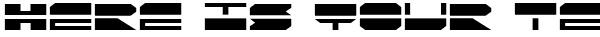 Your preview of QuickMark font