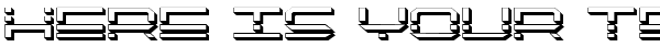 Your preview of QuickQuick Shadow font