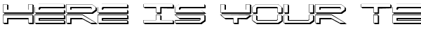 Your preview of QuickStrike Shadow font