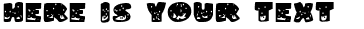 Your preview of Land Shark font