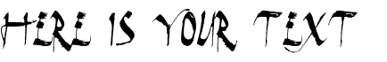 Your preview of Dark Horse font