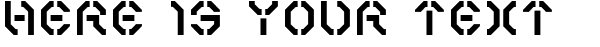 Your preview of Year 3000 font