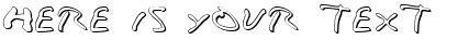 Your preview of Vampire Games 3D font