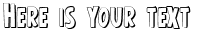 Your preview of Earth's Mightiest 3D font
